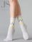MINIMI носки женские стиль зигзаг 4605 гриджио чиаро р.39-41 Вид1