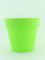 Кашпо ПОРТО зеленый, пластик, d=20 см, h=18 см, 3,4 л, артикул: 987-2 Вид1
