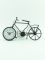 Часы в форме Велосипеда,(раб.от батареек "аа"), в метал. корпусе, марка"segnale" HZ1300600 Вид1