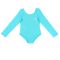 Купальник гимнастический д/девочки CHERUBINO цветной 128-158 р длинный рукав без юбки CAJ4122 Вид1