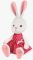 Игрушка мягкая крольчиха Молли в красном платье 25см 9335230 Вид1