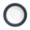 Luminarc тарелка суповая Alto Saphir, диаметр 21,8 см, цвет: Белый, темно-синий, красный Вид1