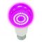Uniel Лампа светодиодная для растений, LED-A60-14W/SPSB/E27/CL PLP30WH Форма A, прозрачная Вид1