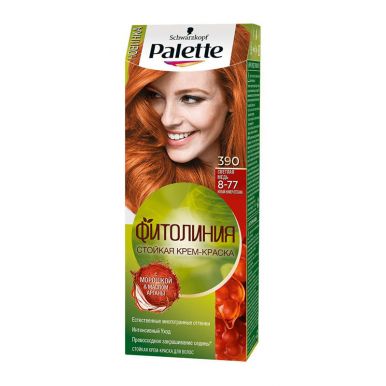 Palette Naturals Стойкая крем-краска для волос, 8-77 Светлая медь, без аммиака, с фруктовым ароматом, 110 мл