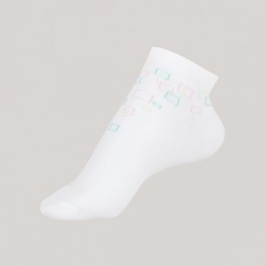Esli Classic 14с-116Спе носки женские хлопковые короткие, размер: 23, 075, белый