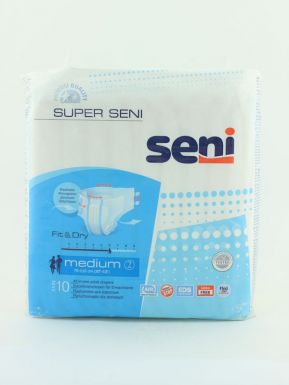 Bella подгузники для взрослых Super Seni Air M, 10 шт, артикул: Se-094-Me10-Ja1