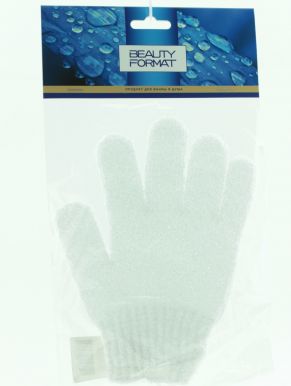 Мочалка перчатка Полиэстер (для мытья и массажа) 58777-7695