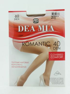 DEA MIA Колготки женские ROMANTIC 40 р.2 цвет бронза