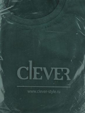 CLEVER 600374гтк Джемпер муж Clever (182-54-3XL,темно-зеленый)