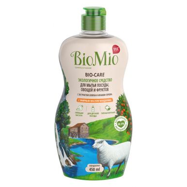BioMio Bio-Care жидкость для мытья посуды Мандарин, 450 мл