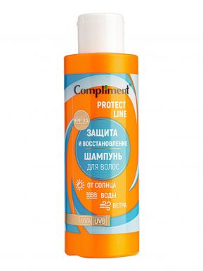 COMPLIMENT Protect Line шампунь д/волос защита и восстановление от солнца, воды, ветра 150мл