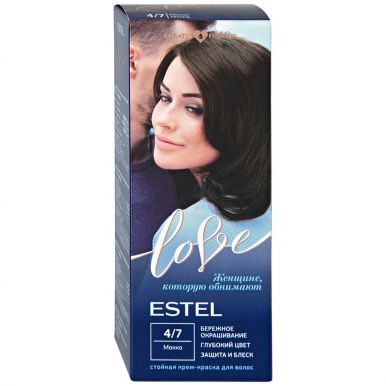 ESTEL LOVE крем-краска д/волос т.4.7 мокко в4694