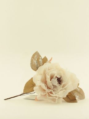 Декоративное украшение Роза, 9 см, артикул: 77988