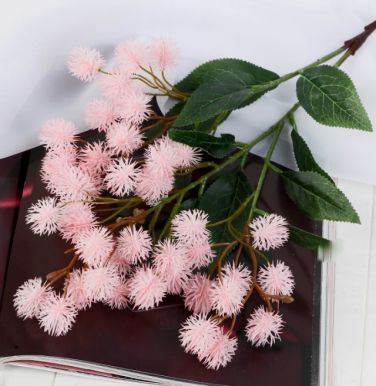 Цветы искусственные рицина 2,5х73см розовый 4738193