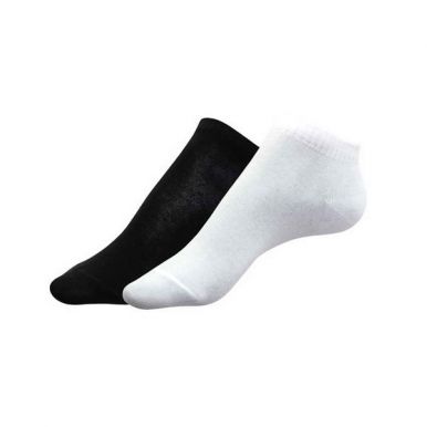 Esli Classic носки женские хлопковые короткие 2 пары 14с-116Спе, размер: 25, 800, черно-белый