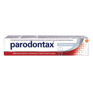 Parodontax зубная паста Бережное отбеливание, 75 мл