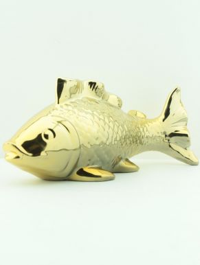 Декорация "рыба", разм. 270x105x110mm, цв.золото 95705530