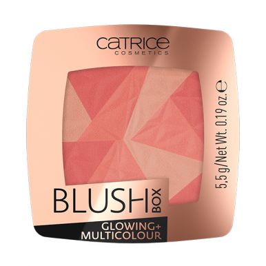 Catrice румяна Blush Box Glowing + Multicolour, тон 010, цвет: Dolce Vita