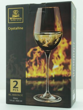 Wilmax набор бокалов для вина, 400 мл, 2 шт артикул: Wl-888036/2c