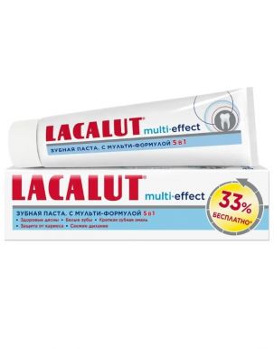 LACALUT паста зубная multi-effect 100мл
