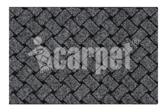 Коврик придверный влаговпитывающий Premium icarpet 50х80 03 графит