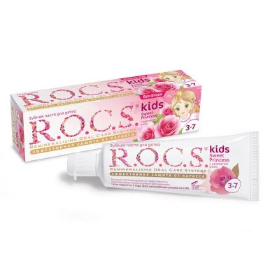ROCS зубная паста детская Sweet Princess, 45 г