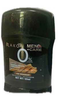 RAKO антиперспирант мужской sandalwood+orange 50мл стик HG00012/EL231103207/RK1128 (12)