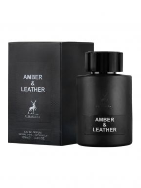 AL HAMBRA парфюмерная вода amber&leather муж. 100мл_