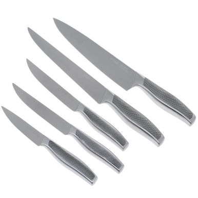 Taller Tr-2004 набор ножей, Гилфорд, 6 предметов, цвет: серебристый, Черный
