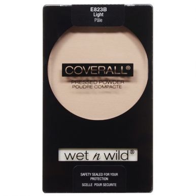 Wet n Wild Пудра компактная для лица  Coverall Pressed Powder E823b light