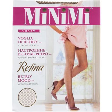 MINIMI колготки женские retina daino р.S/M