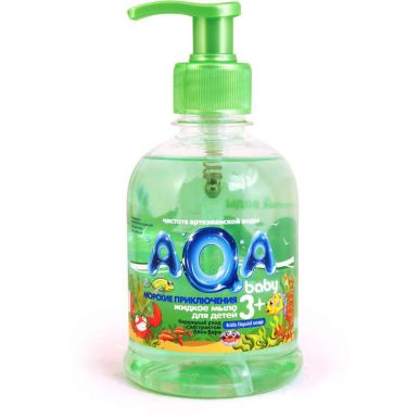 AQA baby жидкое мыло для детей "Морские приключения" 300 мл.