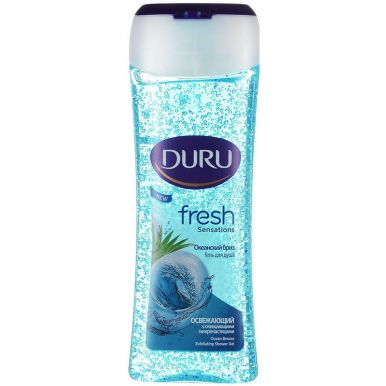 DURU Fresh Sens Гель для душа Океан бриз SG 250мл/в0846