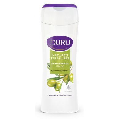 DURU Крем-гель для душа с экстрактом оливкового масла 250мл