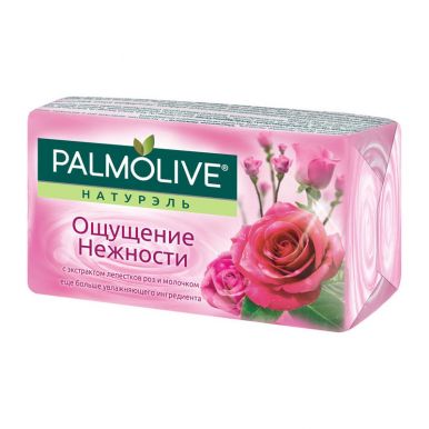 PALMOLIVE мыло naturals  молоко и роза 90гр