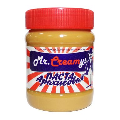 паста арахисовая классическая (0.34кг) Mr. Creamys /12