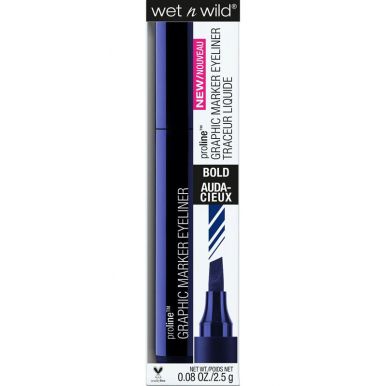 Wet n Wild Подводка-маркер Proline Graphic Marker Eyeliner , E878 тон синий