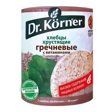 Хлебцы Доктор Кернер Гречневые с витаминами, 100 гр