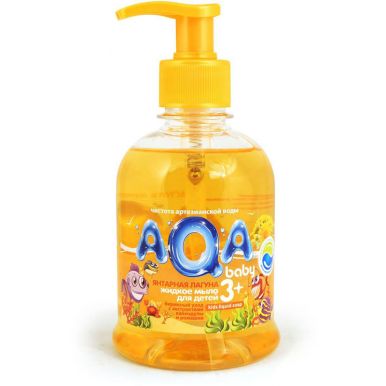 AQA baby жидкое мыло для детей "Янтарная лагуна" 300 мл.