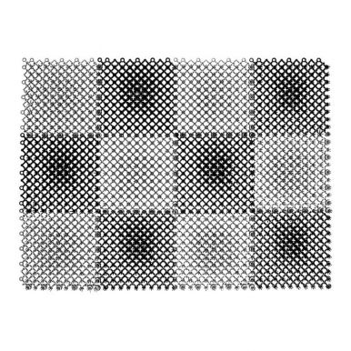 Vortex коврик Травка, 42x56 см чернно-серый, артикул: 23005