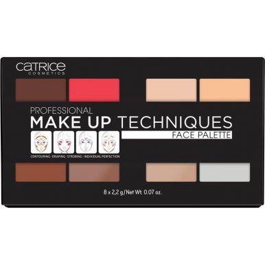 Catrice профессиональная палетка для лица т.010 Professional Make Up Techniques Face Palette