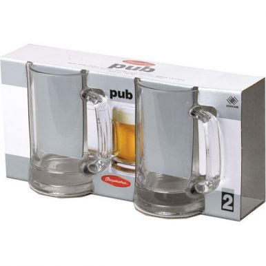Pasabahce PUB набор кружек для пива, 2 шт, 600 мл, артикул: 55299