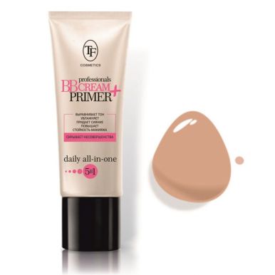 TRIUMPH крем-тон и основа под макияж professional bb cream+primer т.02