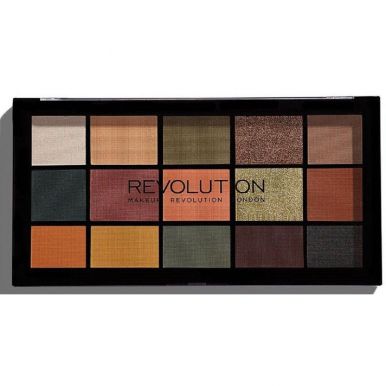 Makeup Revolution палетка теней Re-Loaded Palette Iconic Division, 16 гр, цвет: зеленый