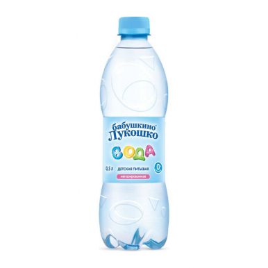 Бабушкино лукошко детское питание вода питьевая, 0,5 л