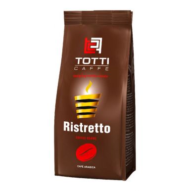 Кофе в зернах TOTTI Caffe Ristretto, пакет, 250г (*12)