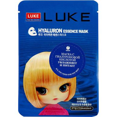 LUKE Маска с гиалуроновой кислотой Hyaluron Essence Mask 21 г.