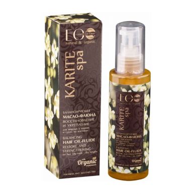 EcoLab масло-флюид для волос Балансирующее Karite Spa, 100 мл, артикул: 432353