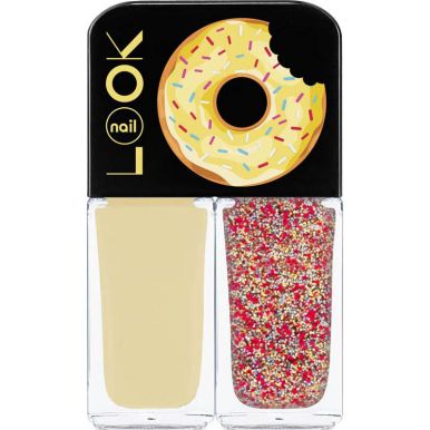 Лак для ногтей NAILLOOK TRENDS Donut Bar Banana Iced Sprinkles 2*3мл 31952