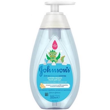J&J Johnsons мыло жидкое для рук для маленьких непосед, 300 мл